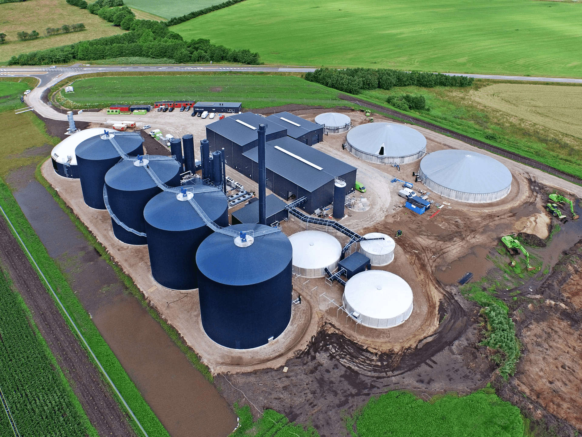 Anaerobic digestion facility